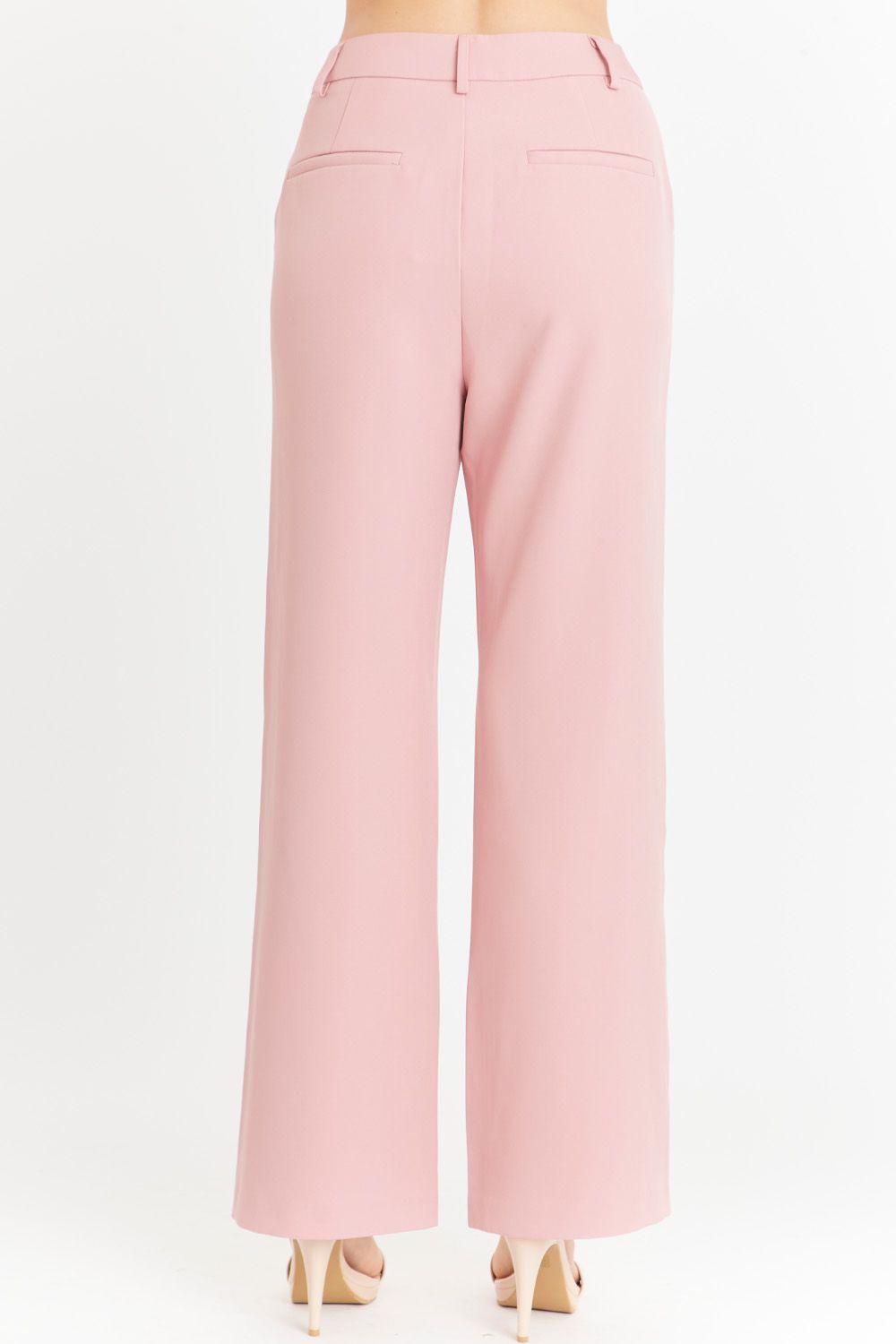 Pantalón Básico Rosado Nicopoly-3