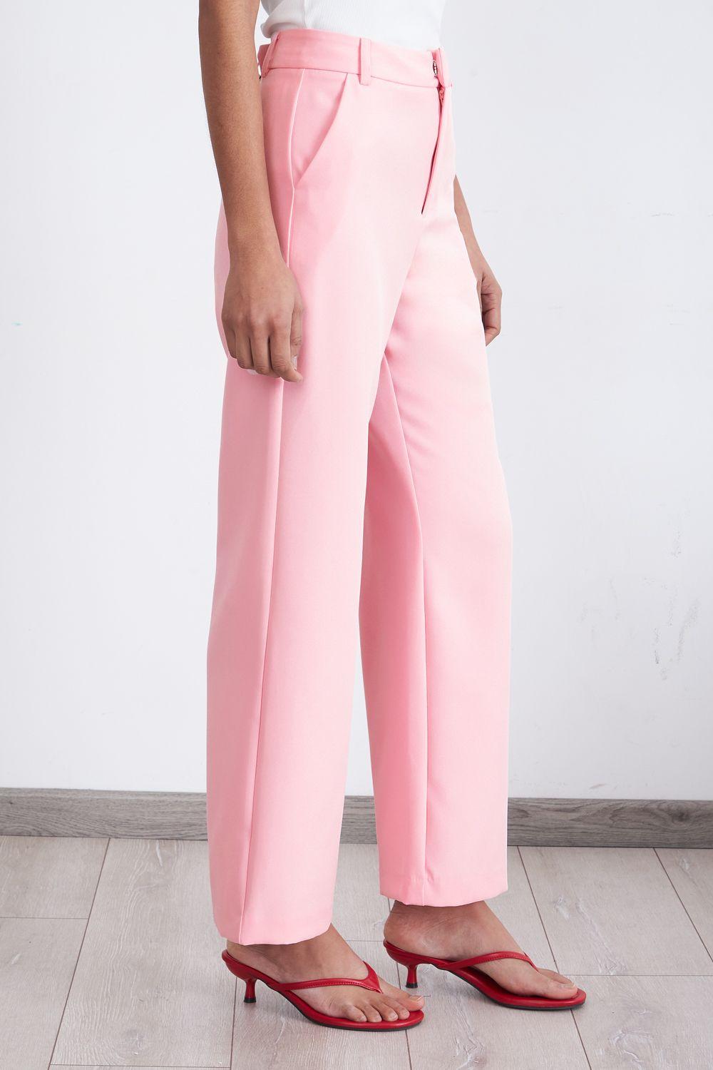 Pantalón Básico Rosado Nicopoly-2