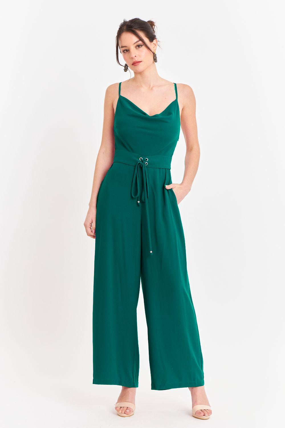 Enterito Cinturón Ajustable Verde Oscuro Nicopoly-4