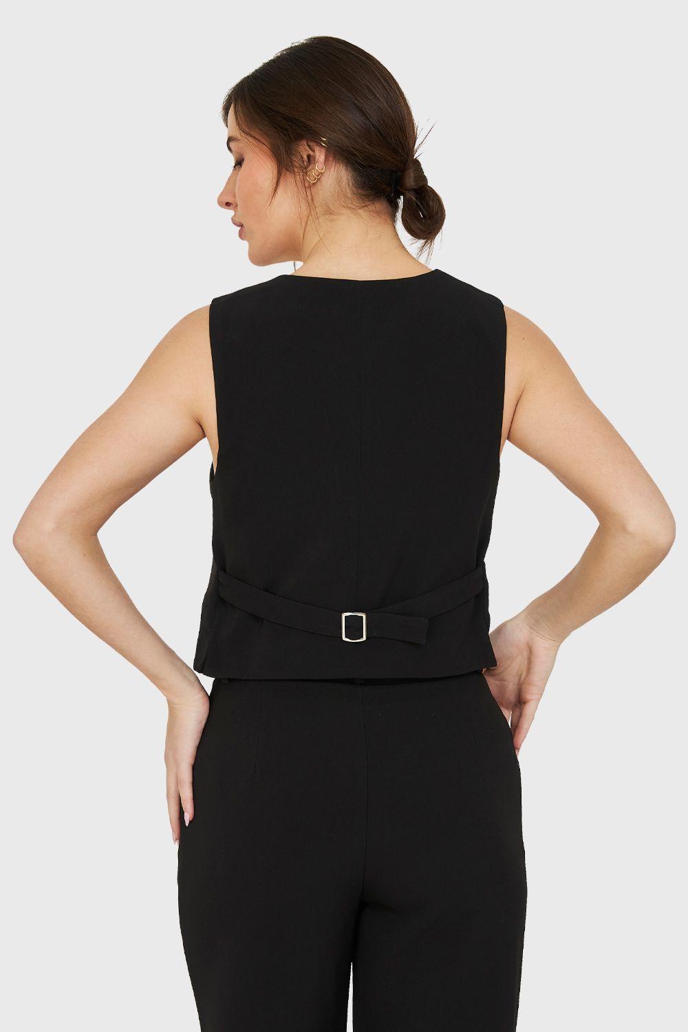 Gilet Lazo Ajustable Negro Nicopoly-3