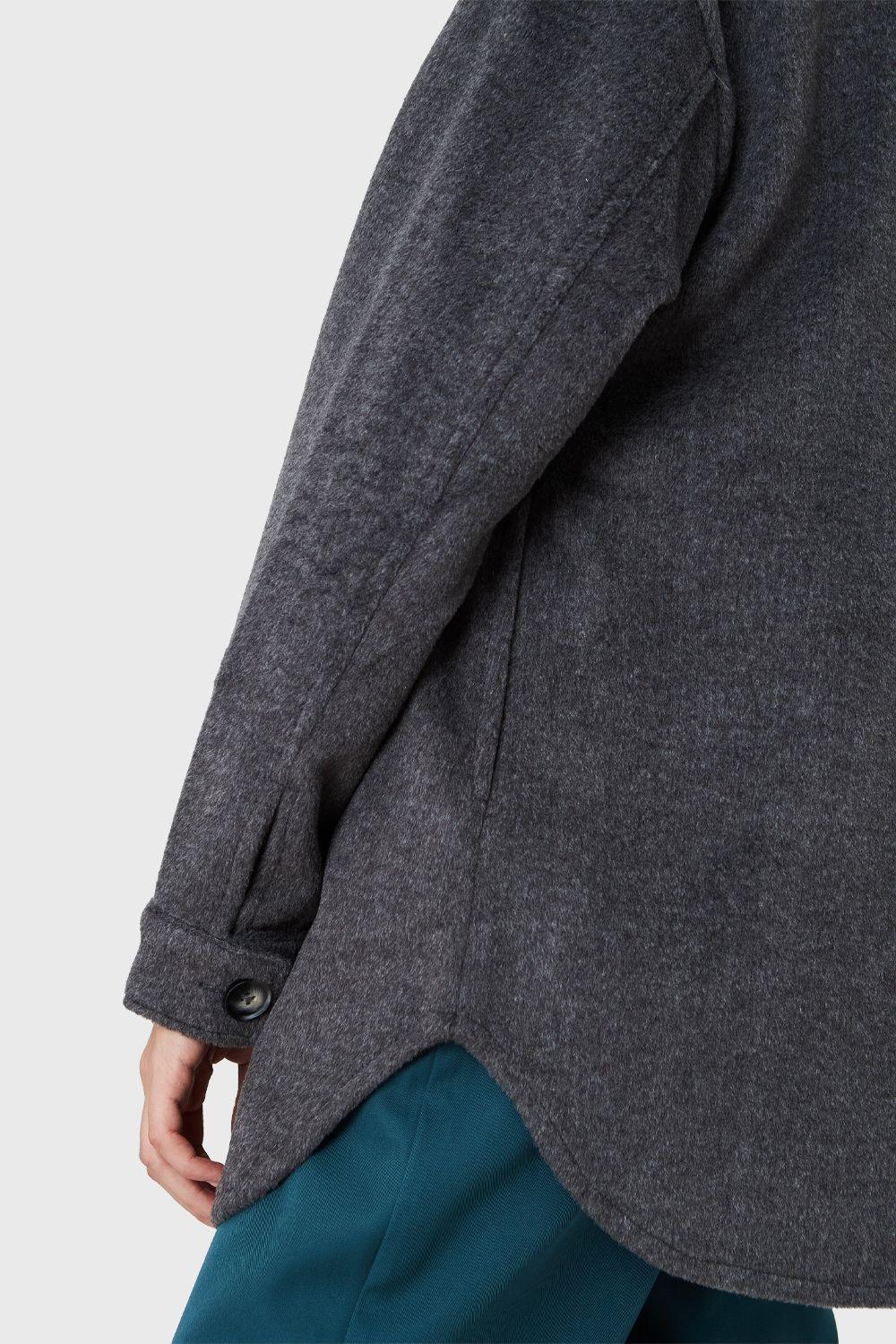 Chaqueta Bolsillos Frontales Grafito Nicopoly-5