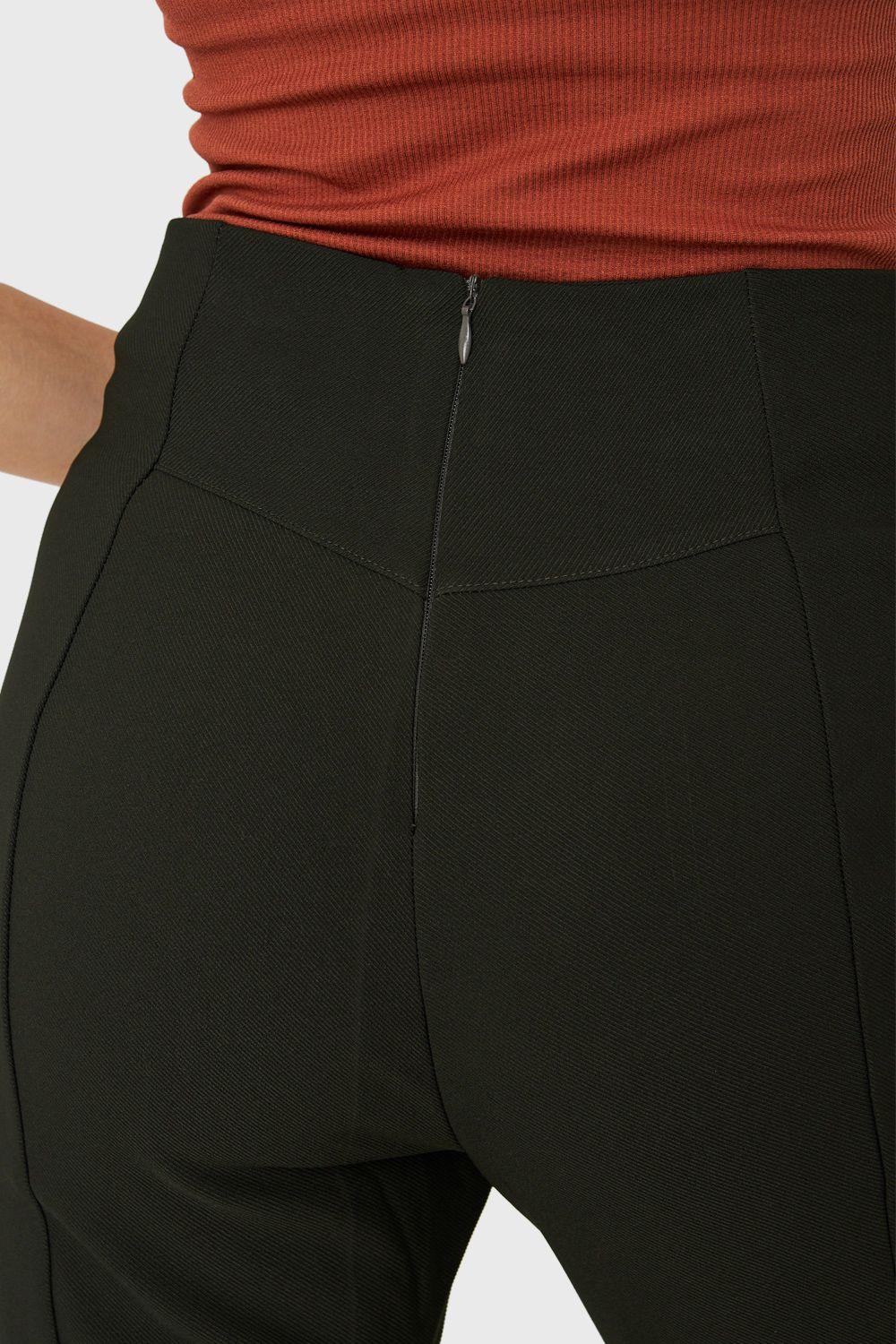 Pantalón Tajo Tobillo Verde Nicopoly-5