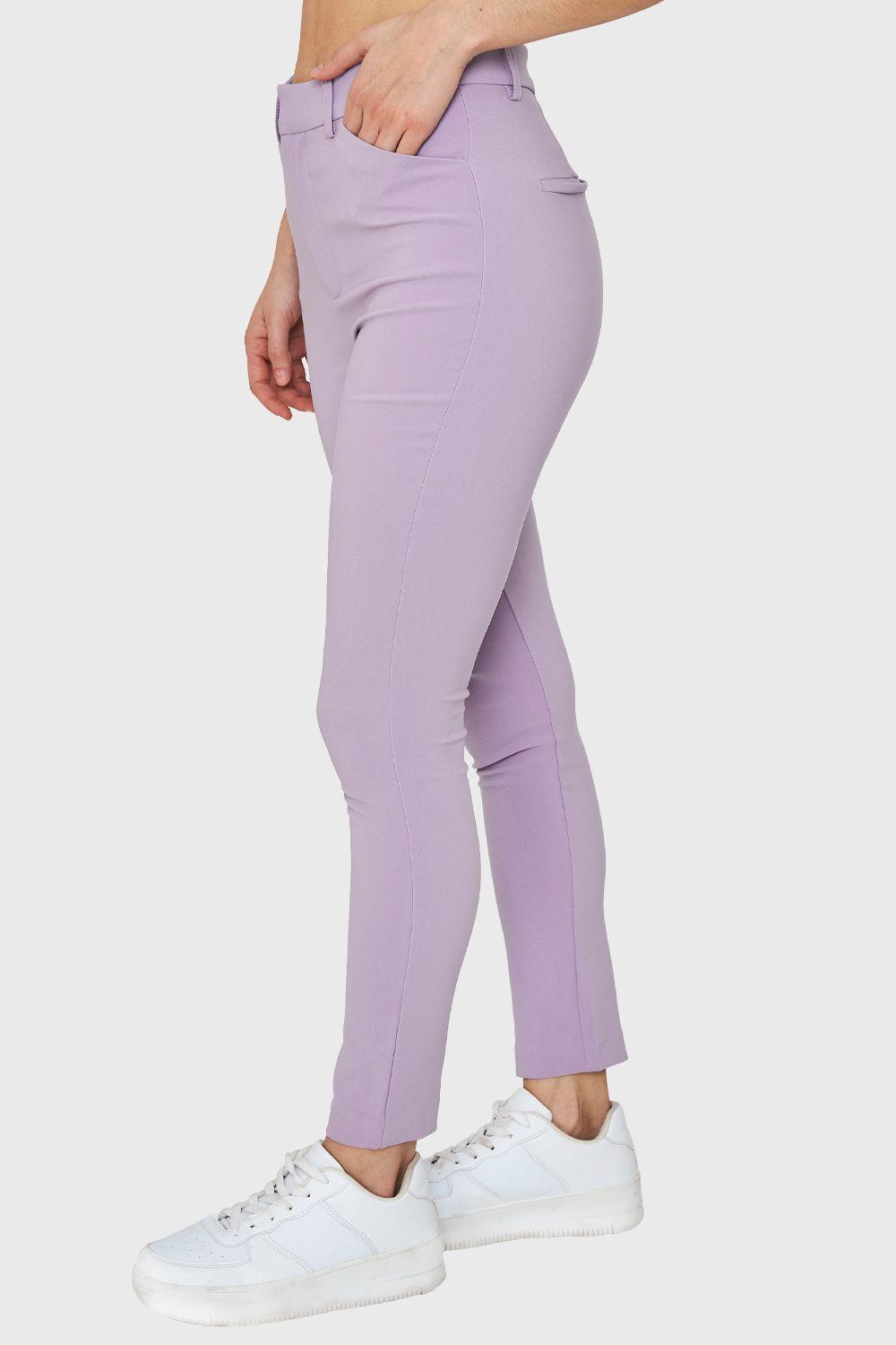 Calza Con Cierre Lila Nicopoly-2