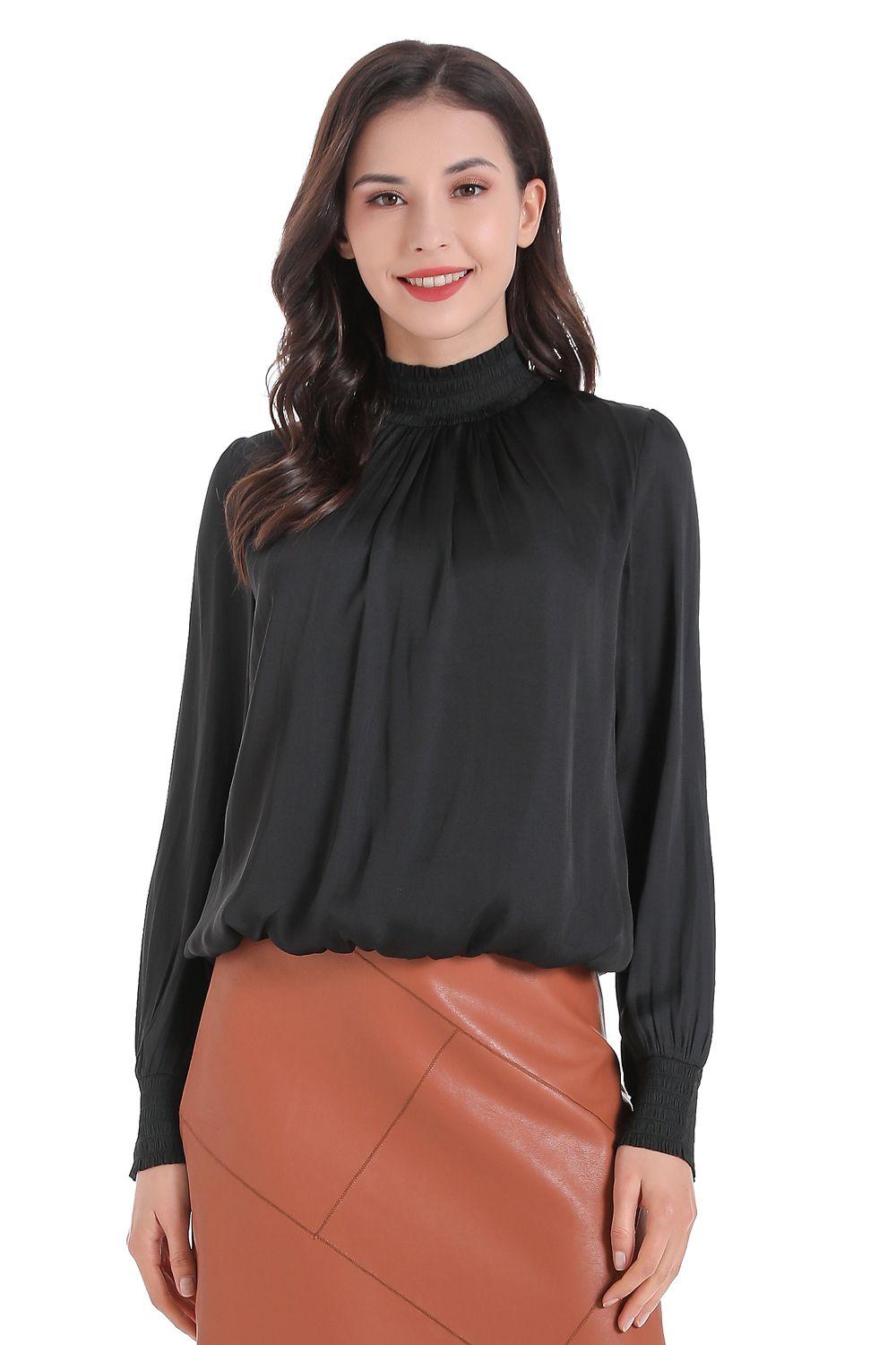 Blusa Escote Cruzado Espalda Negro Nicopoly-0