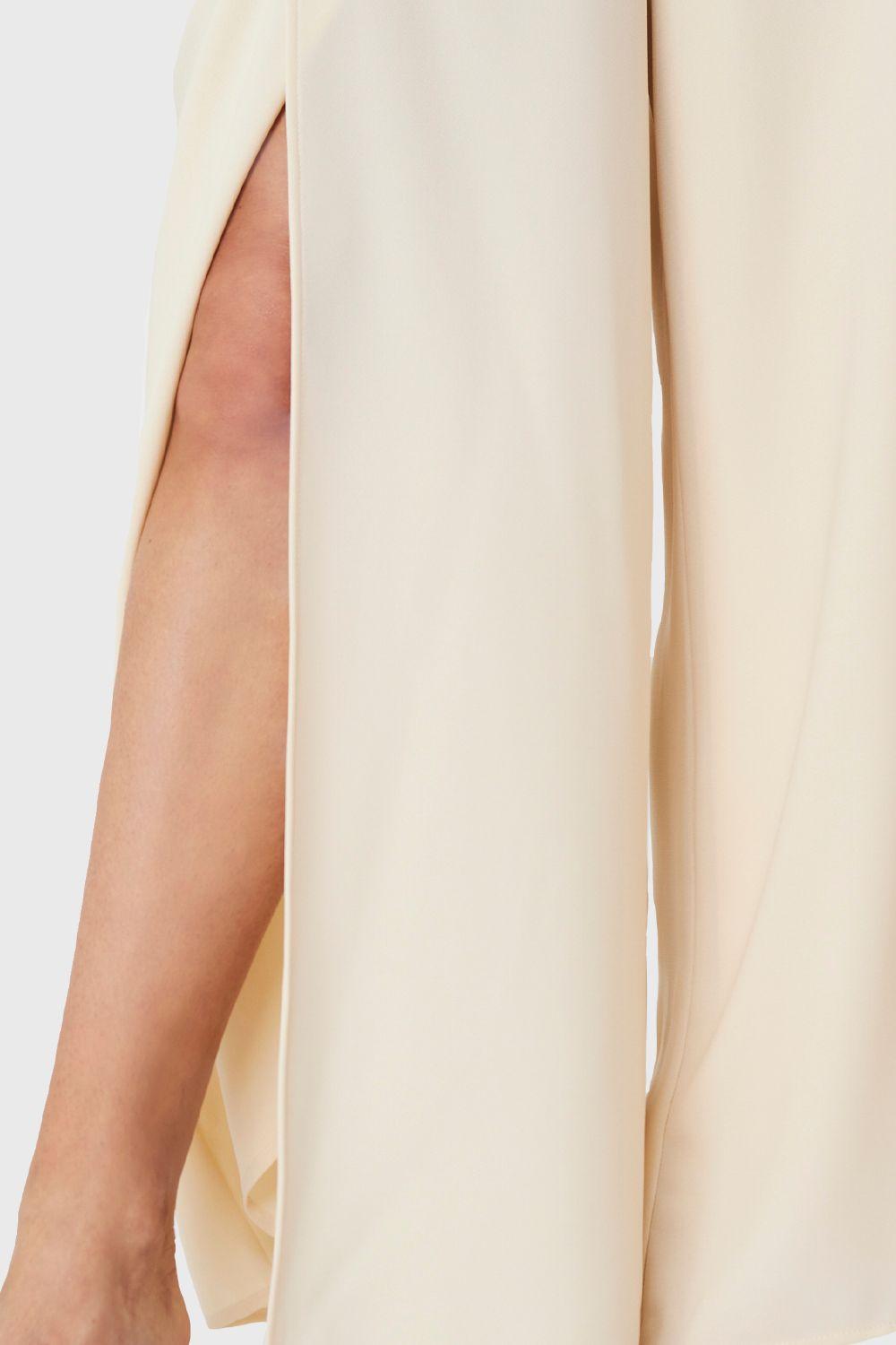 Pantalón Palazzo Crema Nicopoly-5