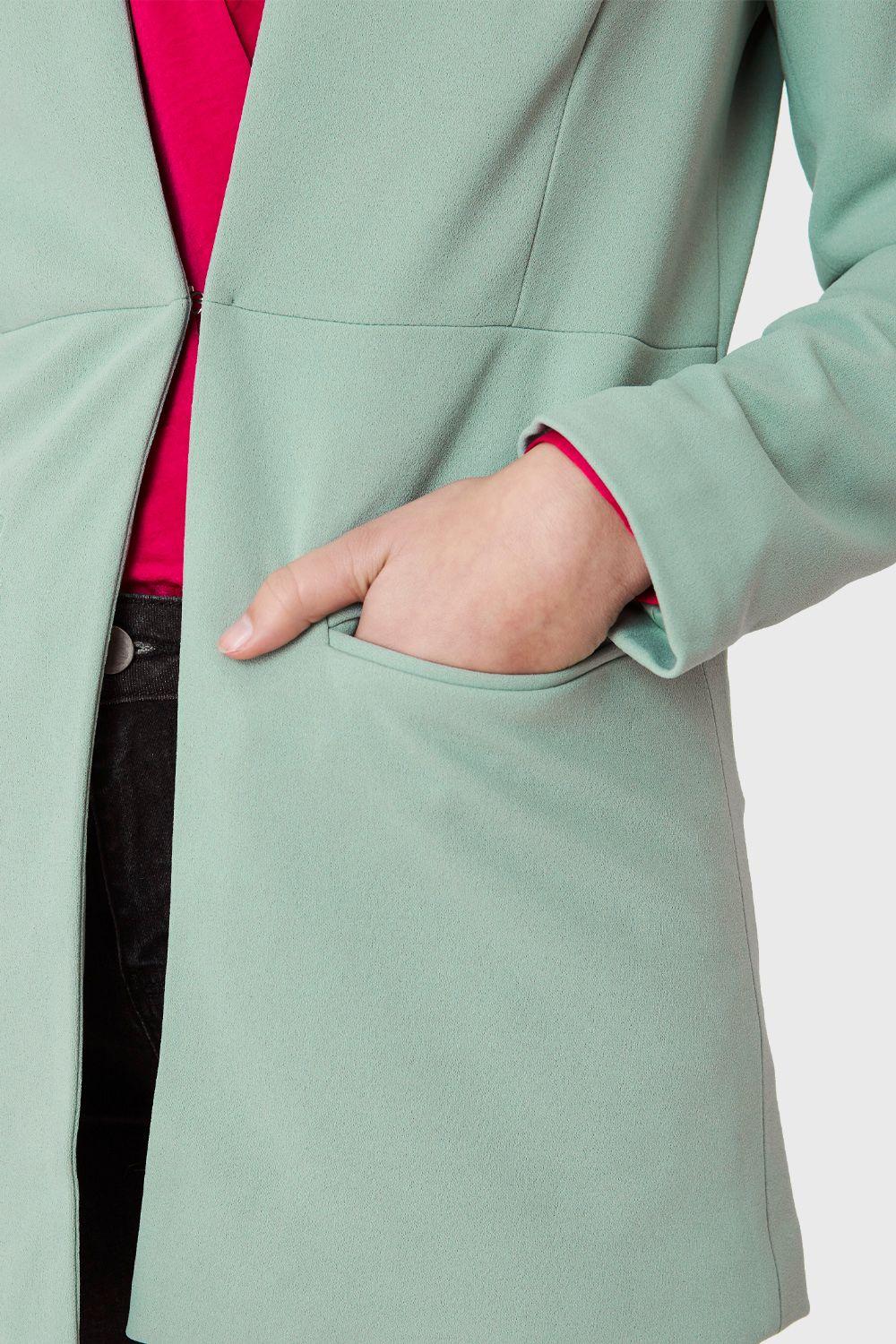Blazer Largo Menta Nicopoly-5