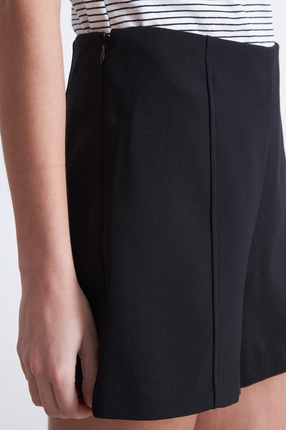 Short Básico Tiro Alto Negro Nicopoly-6