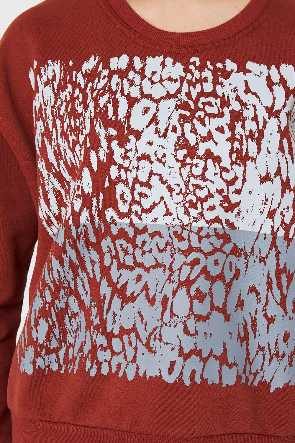 Polerón Print Leopard Óxido Nicopoly-5