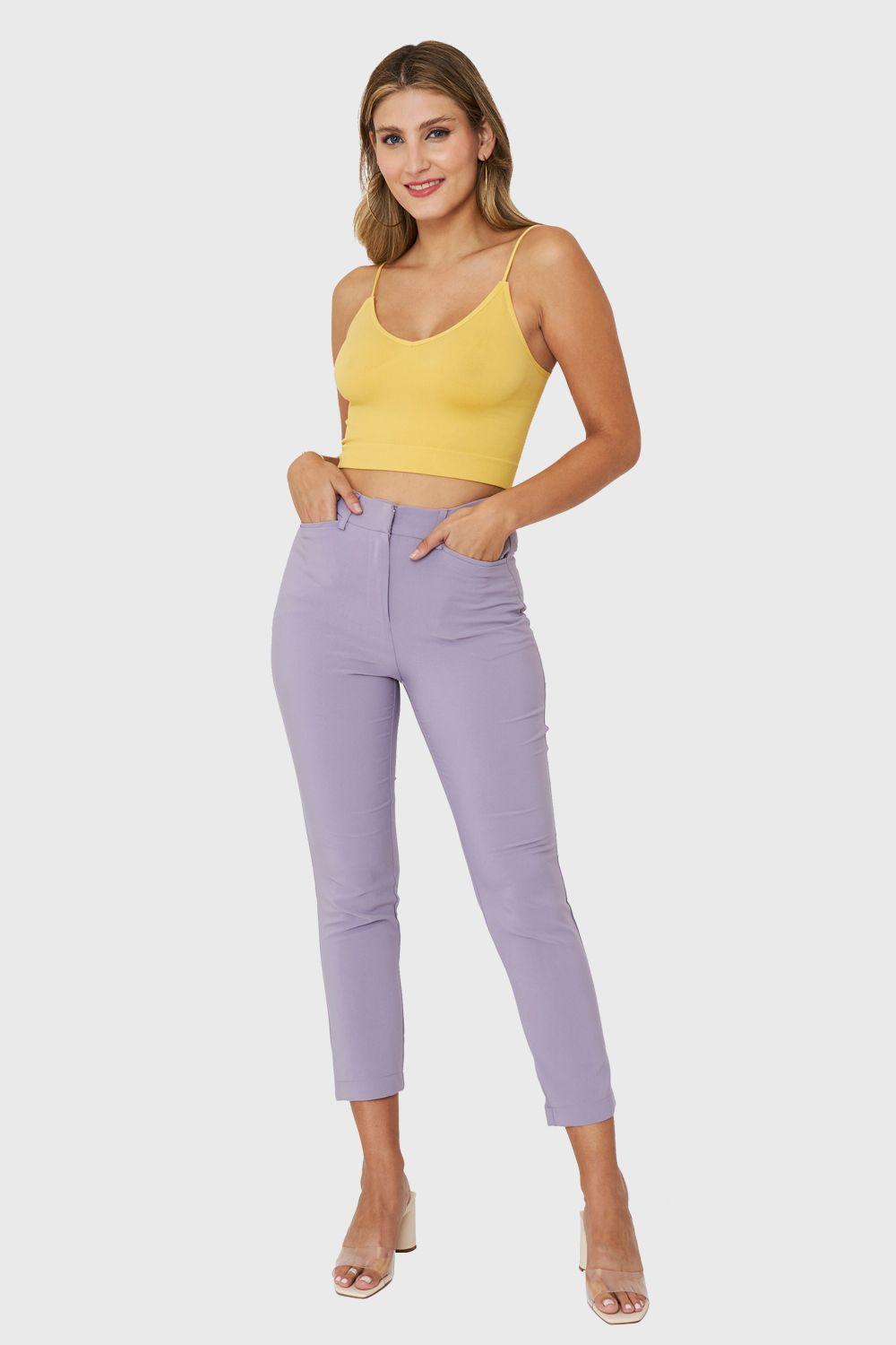 Peto Escote En V Amarillo Nicopoly-1