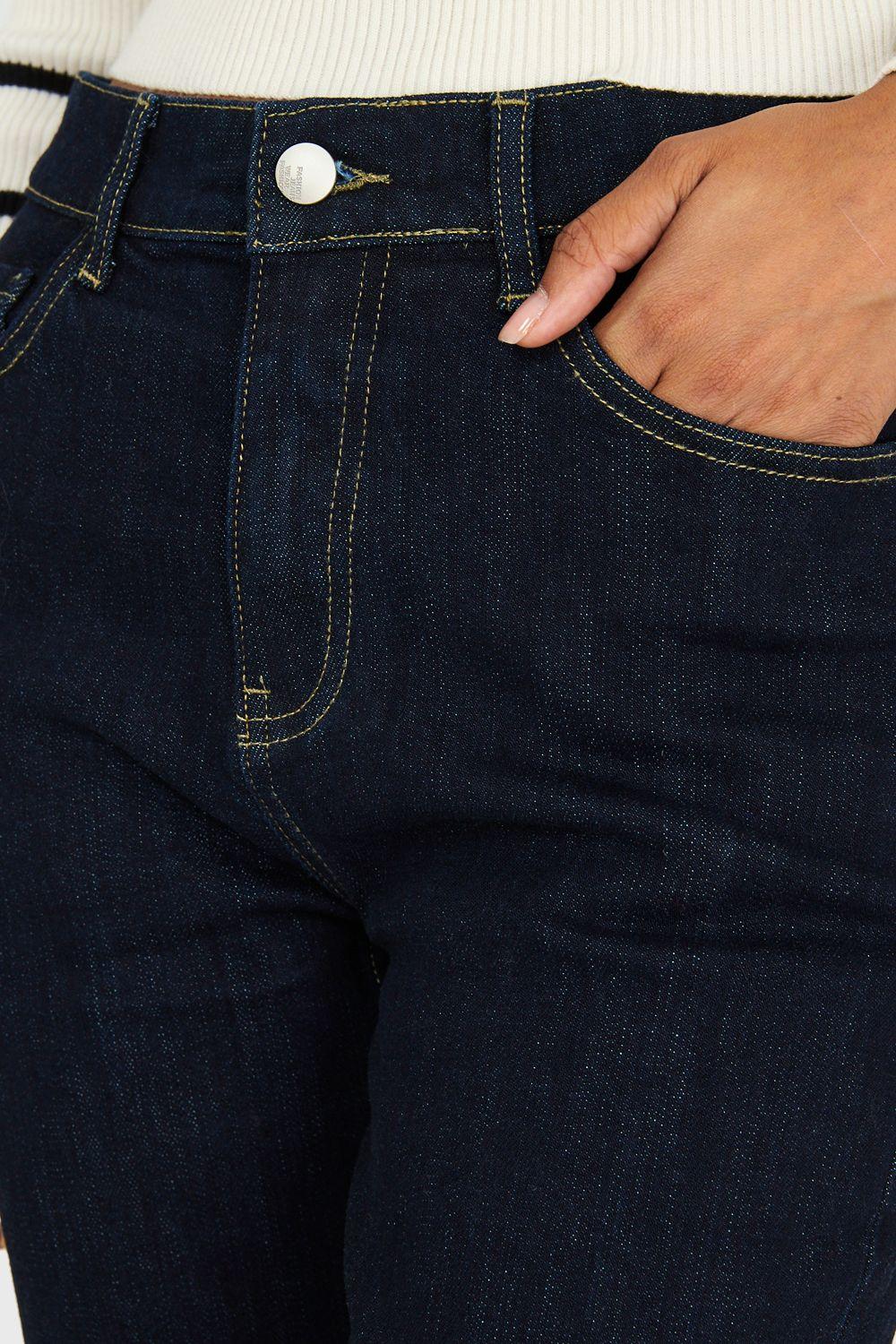 Jeans Flare Azul Marino Nicopoly-5