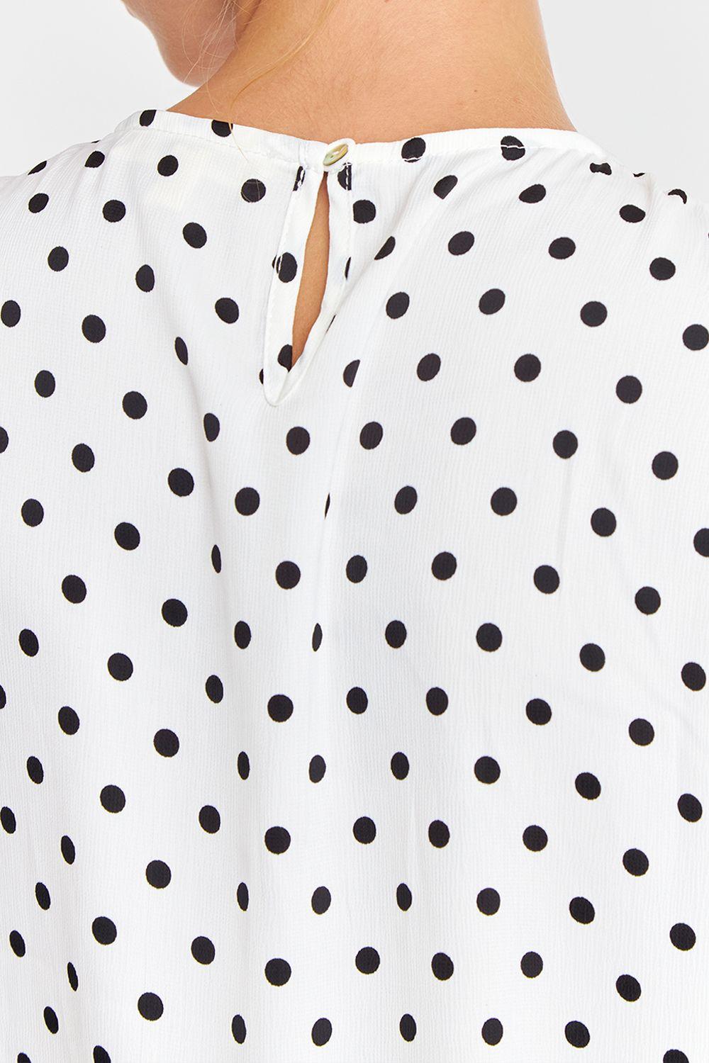 Blusa Puntos Blancos Nicopoly-5