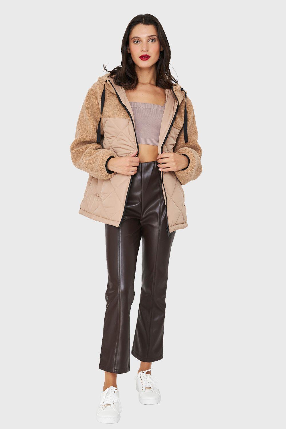 Chaqueta Mitad Chiporro/Parka Khaki Nicopoly-1
