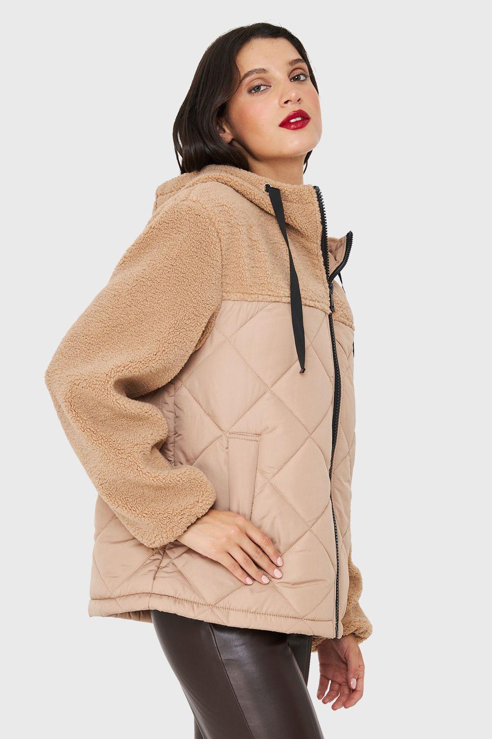 Chaqueta Mitad Chiporro/Parka Khaki Nicopoly-2