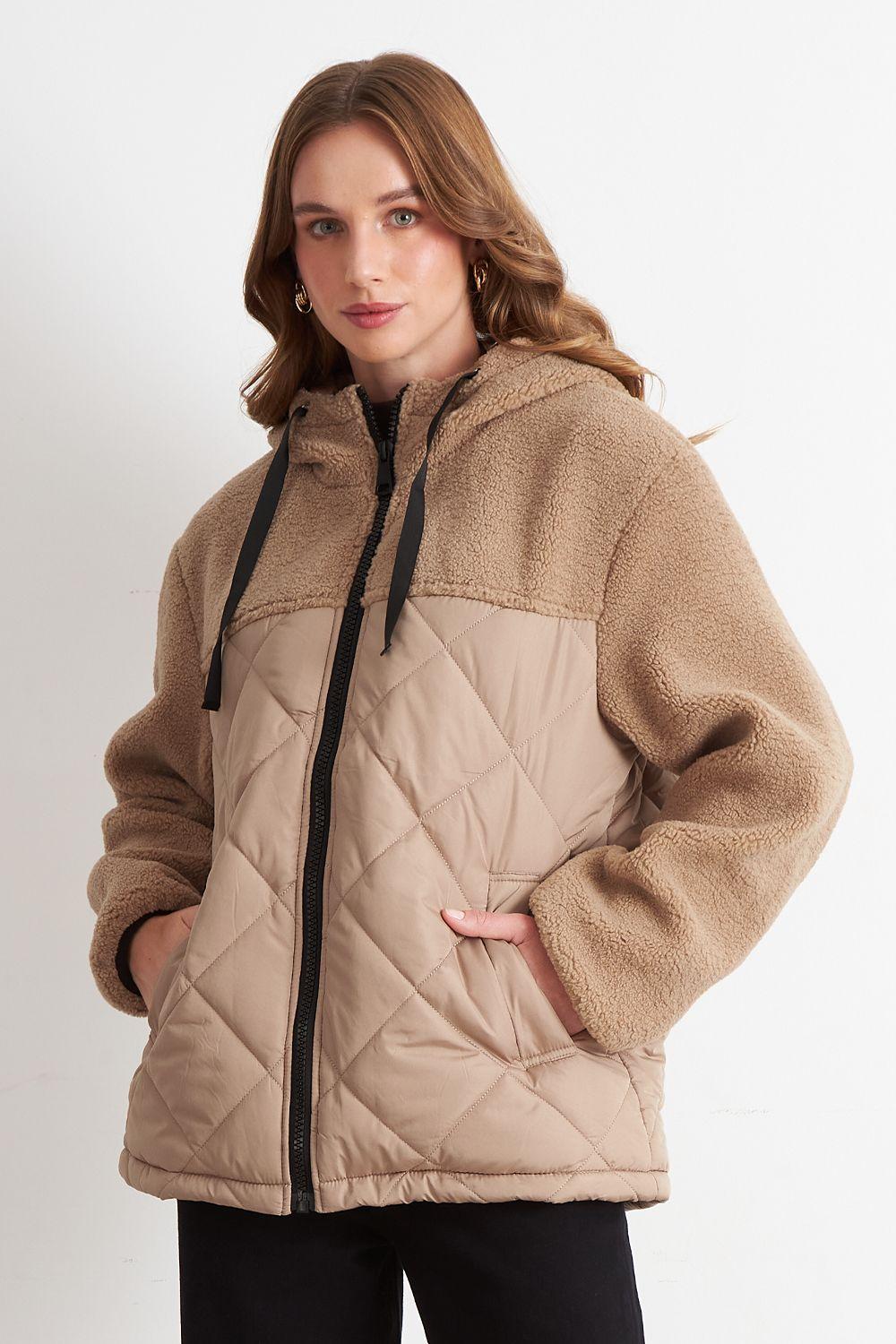 Chaqueta Mitad Chiporro/Parka Khaki Nicopoly-0