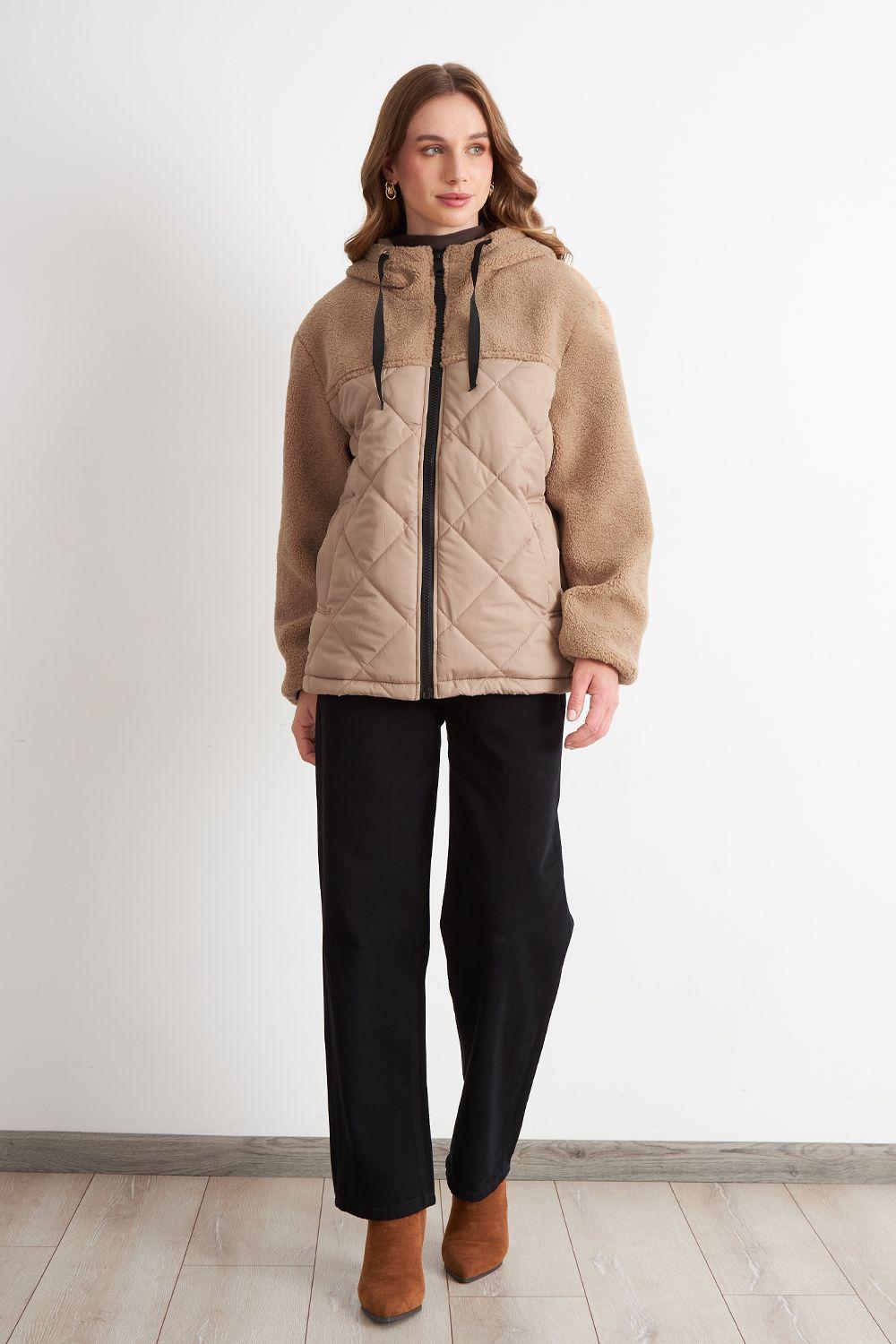 Chaqueta Mitad Chiporro/Parka Khaki Nicopoly-1