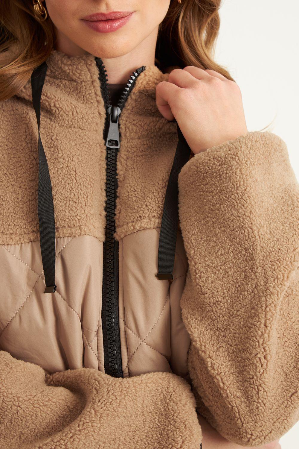 Chaqueta Mitad Chiporro/Parka Khaki Nicopoly-5