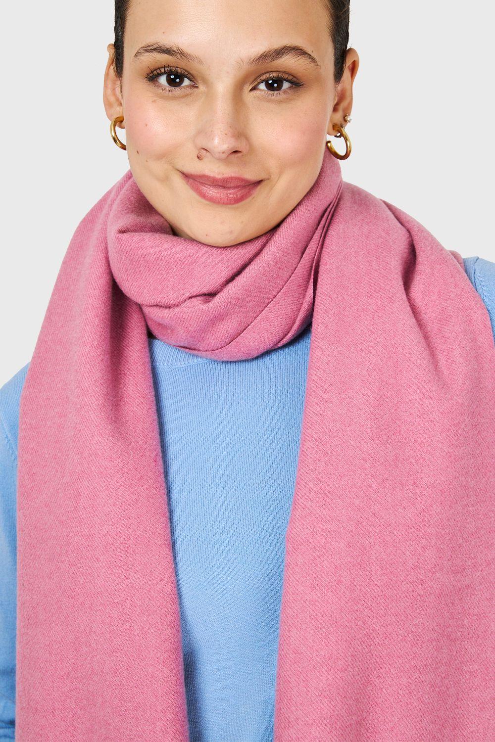 Bufanda Gruesa Rosado Nicopoly-3