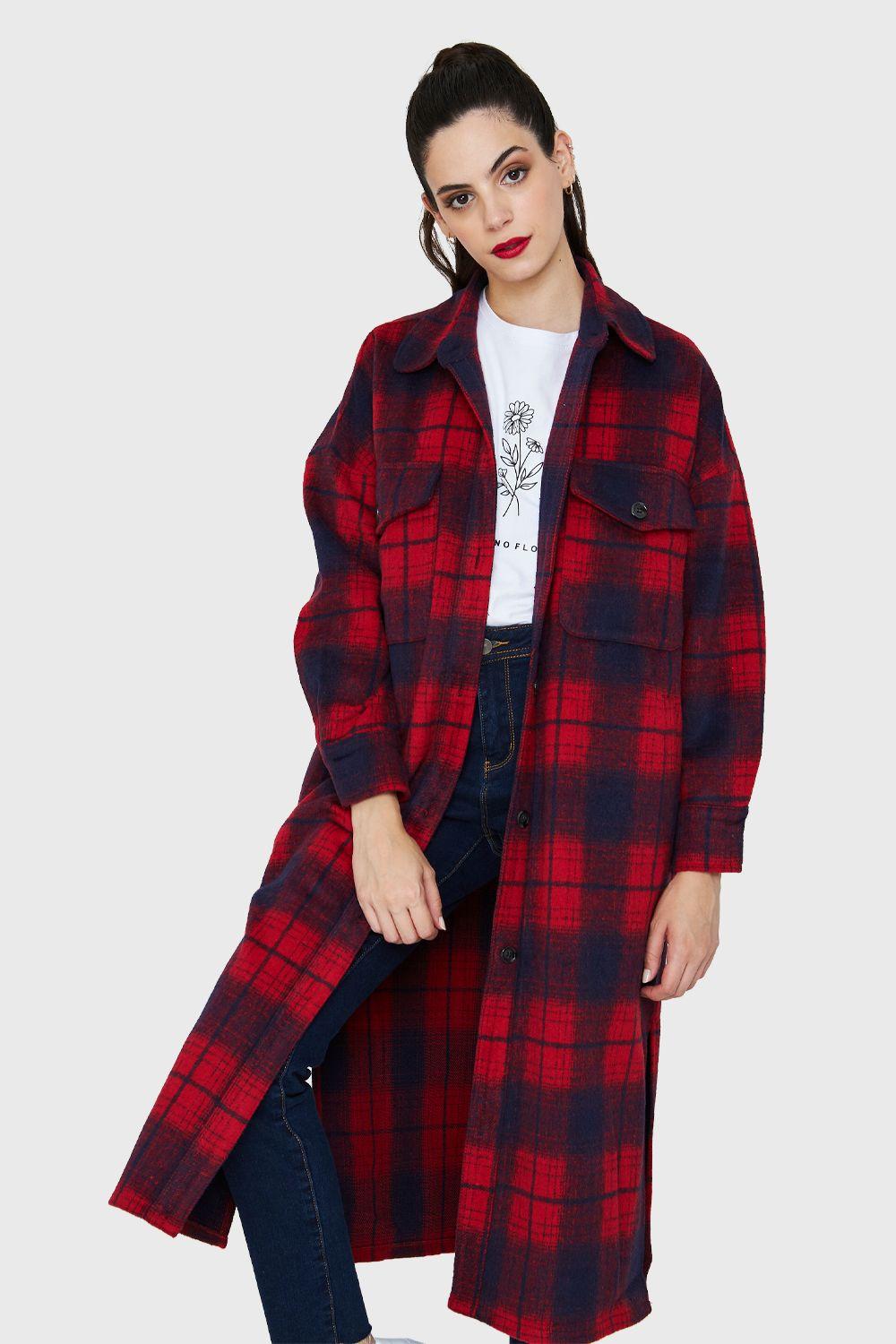 Sobrecamisa Leñadora Rojo Nicopoly-0