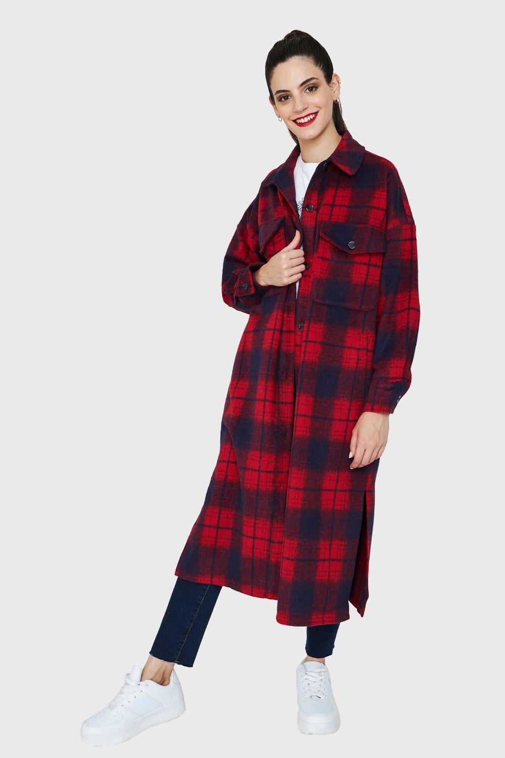 Sobrecamisa Leñadora Rojo Nicopoly-1