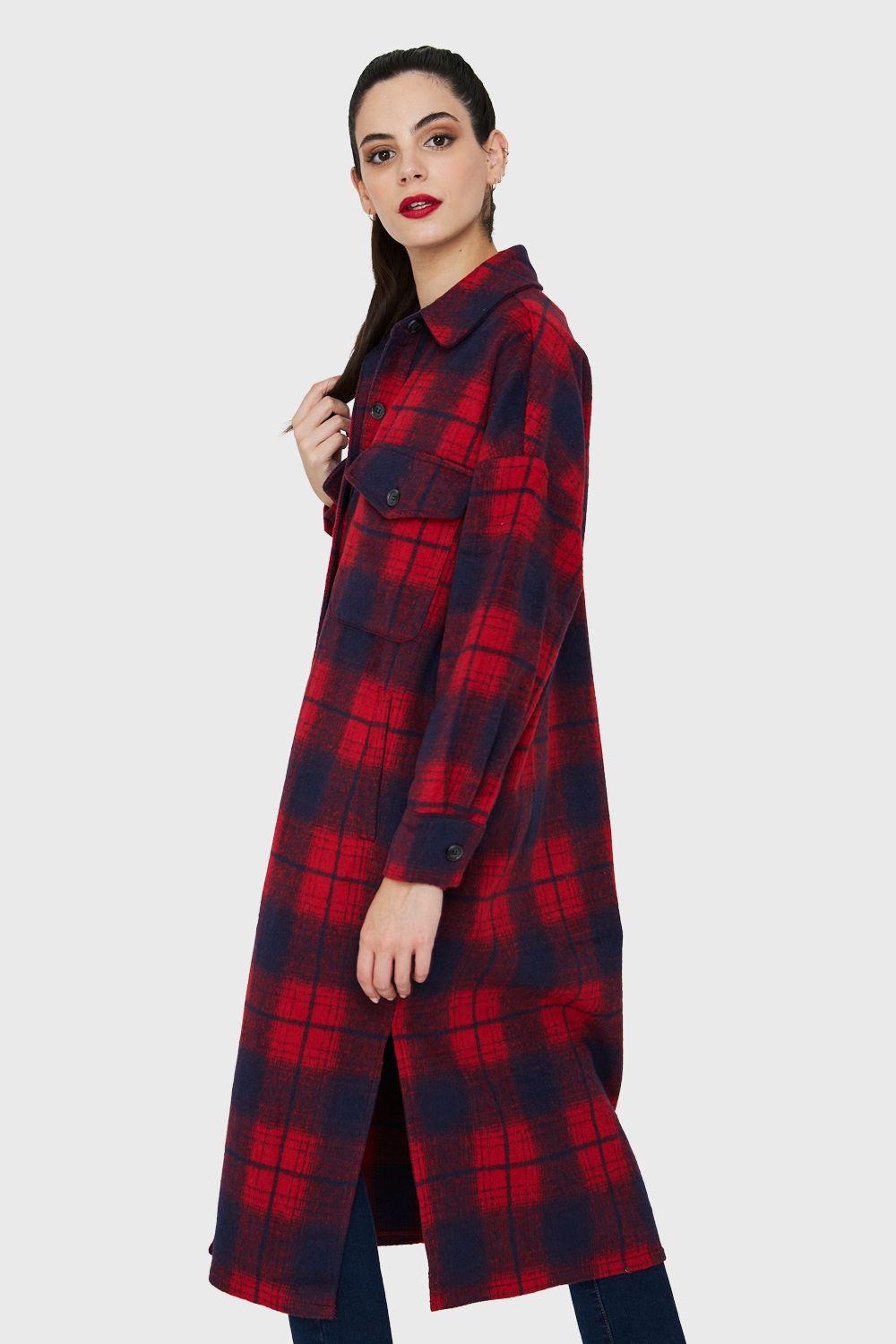 Sobrecamisa Leñadora Rojo Nicopoly-2