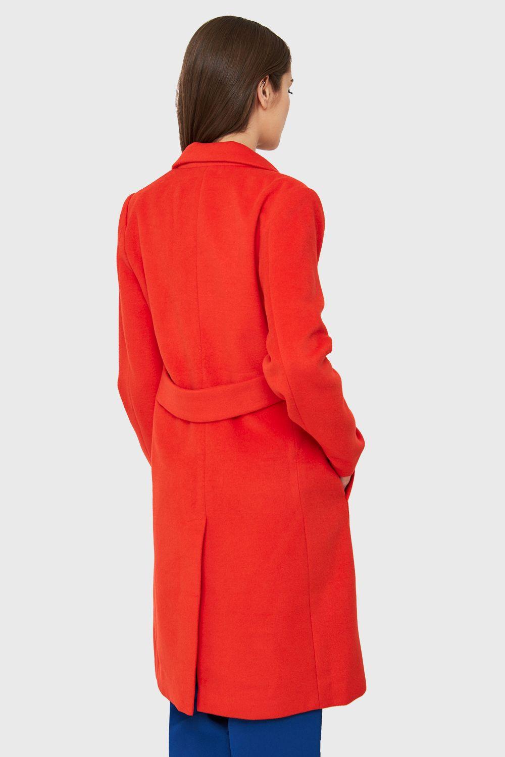 Abrigo Cuatro Botones Naranja Nicopoly-3