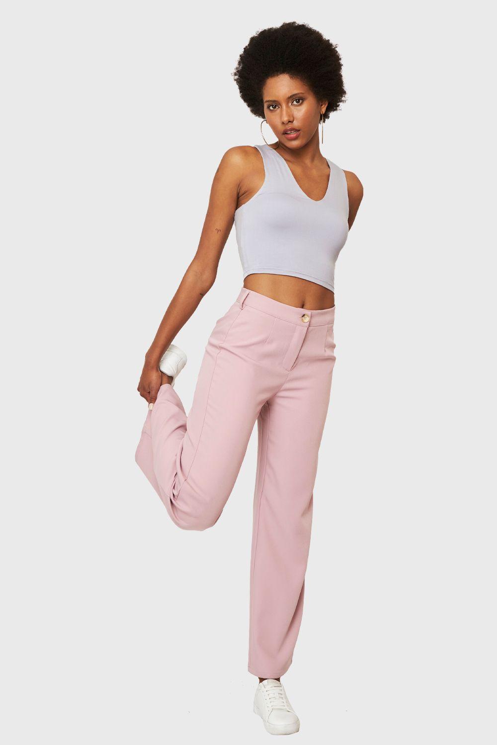 Crop Top Modal Gris Nicopoly-1