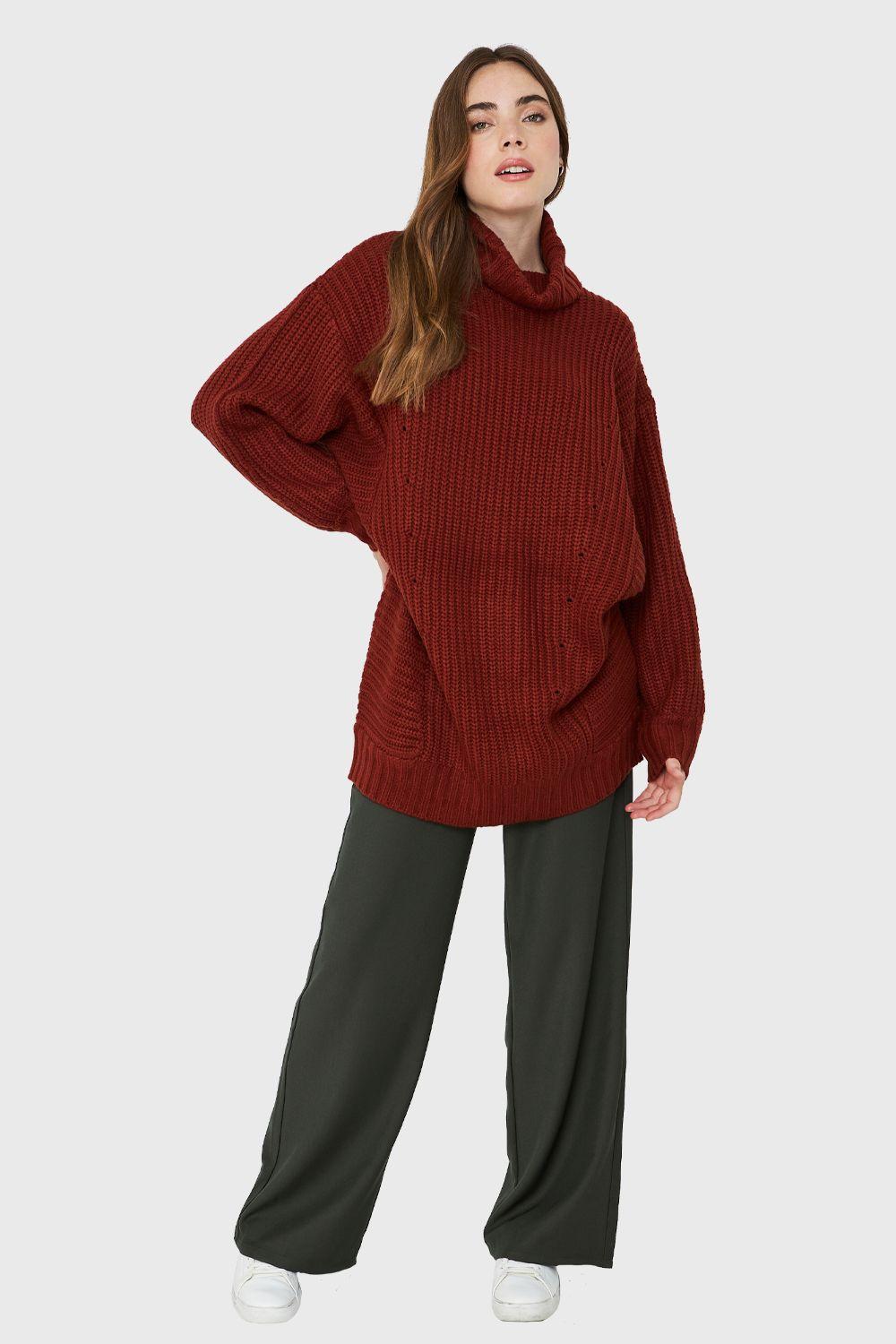 Maxi Sweater Óxido Nicopoly-1