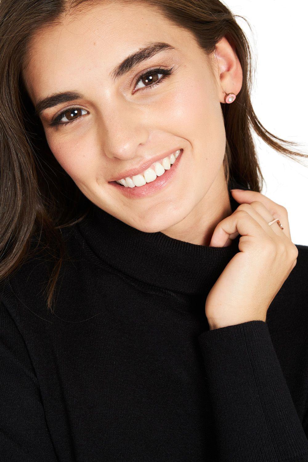 Sweater Cuello Tortuga Negro Nicopoly-4