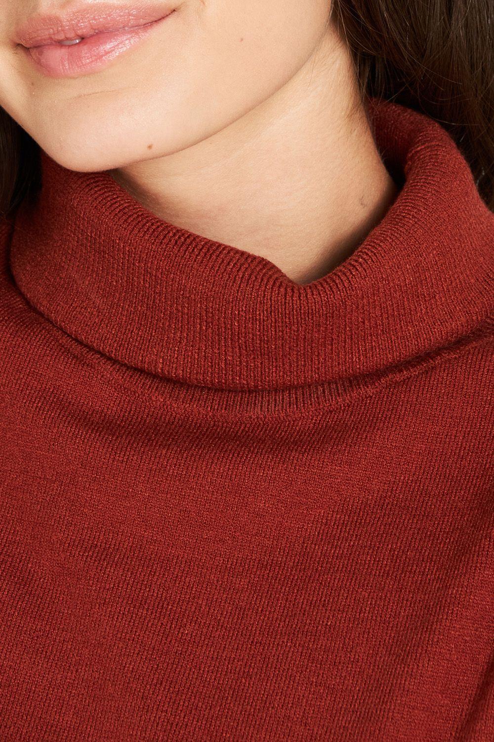 Sweater Cuello Tortuga Óxido Nicopoly-4