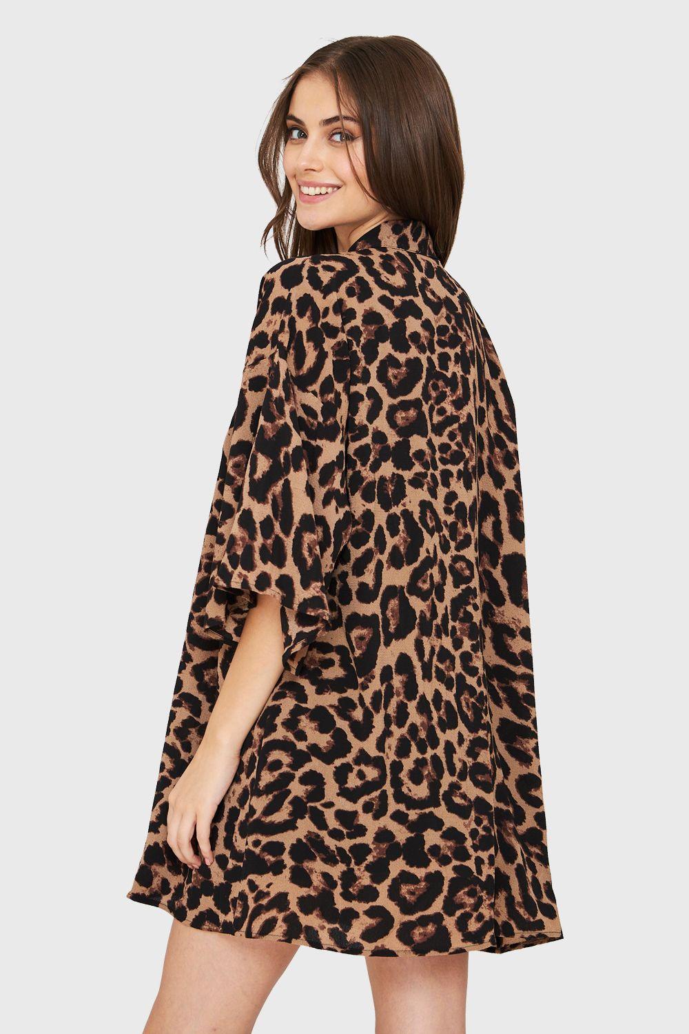 Kimono Animal Print Café Nicopoly-3