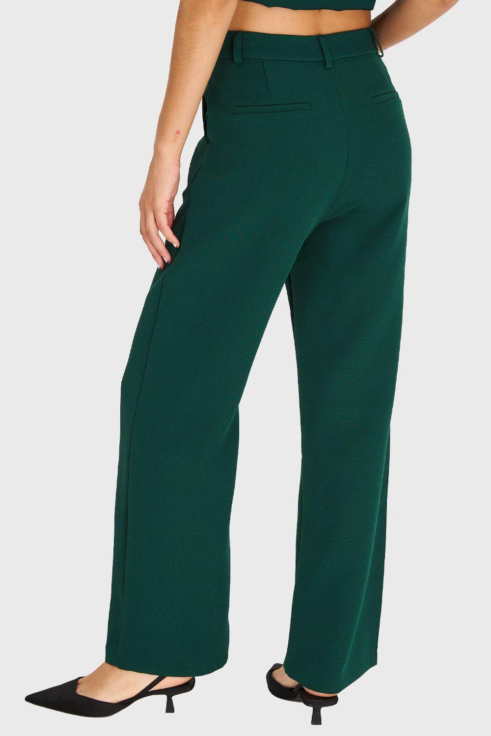Pantalón Básico Verde Nicopoly-3
