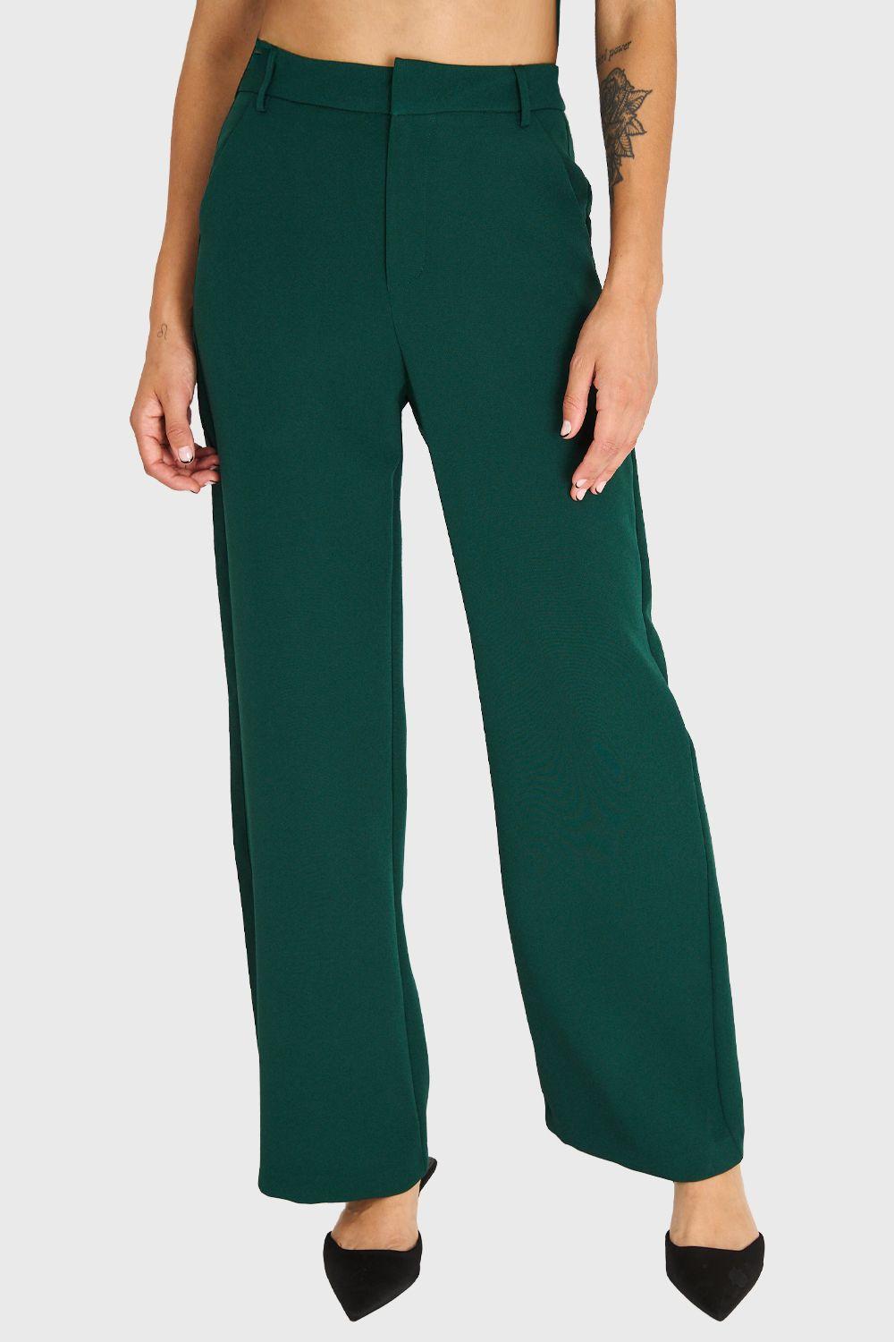 Pantalón Básico Verde Nicopoly-4