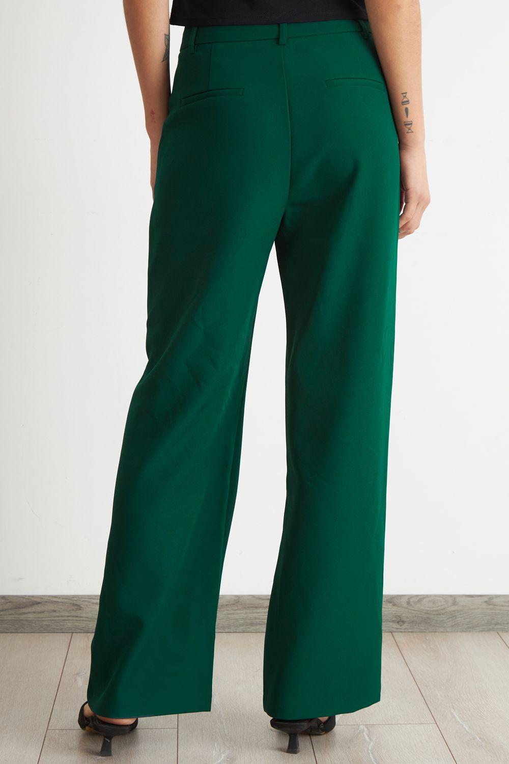 Pantalón Básico Verde Nicopoly-3