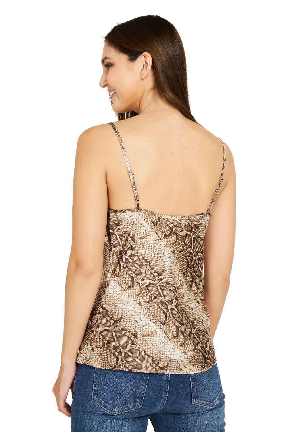 Top Snake Print Café Nicopoly-3