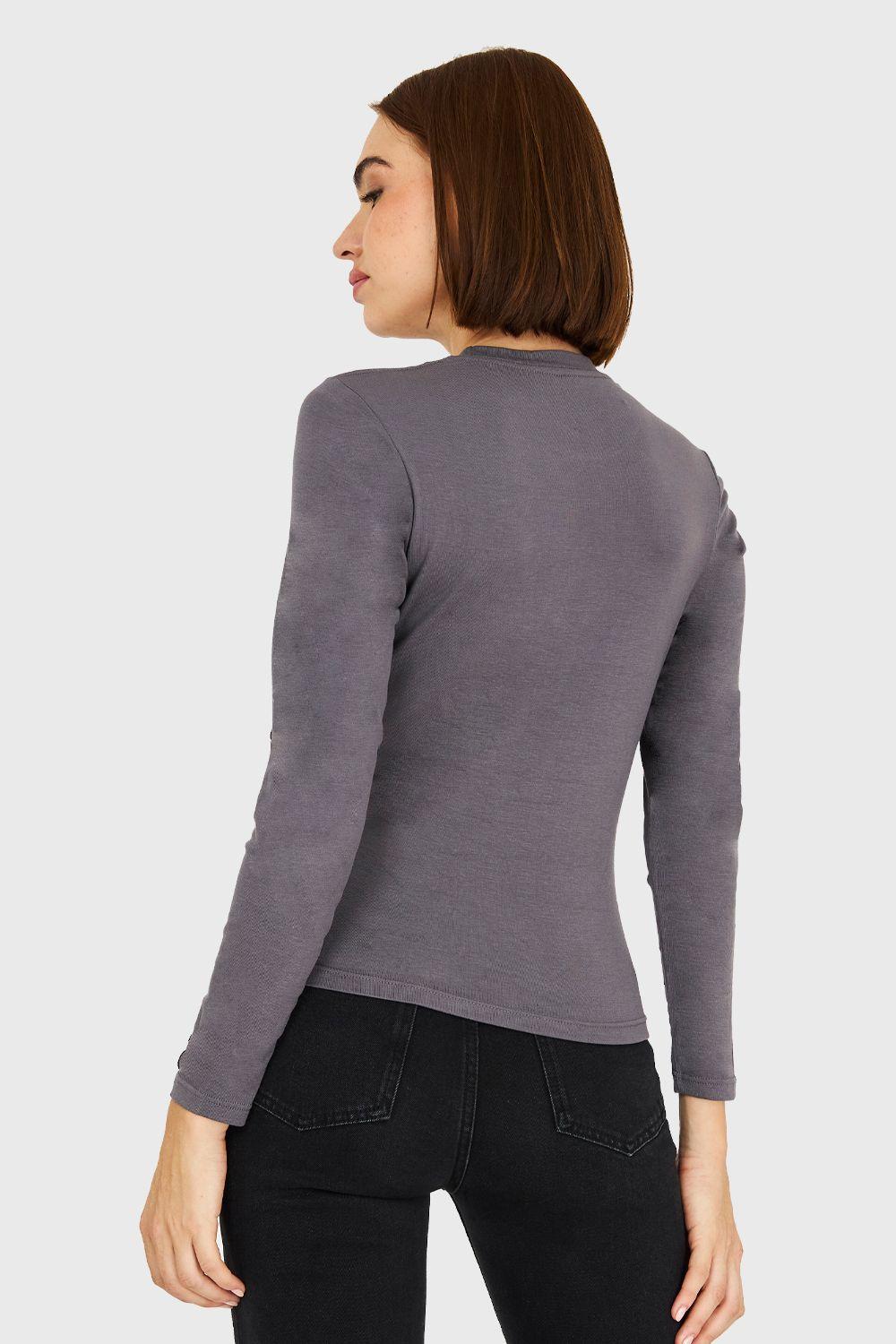 Polera Cuello Redondo Grafito Nicopoly-3