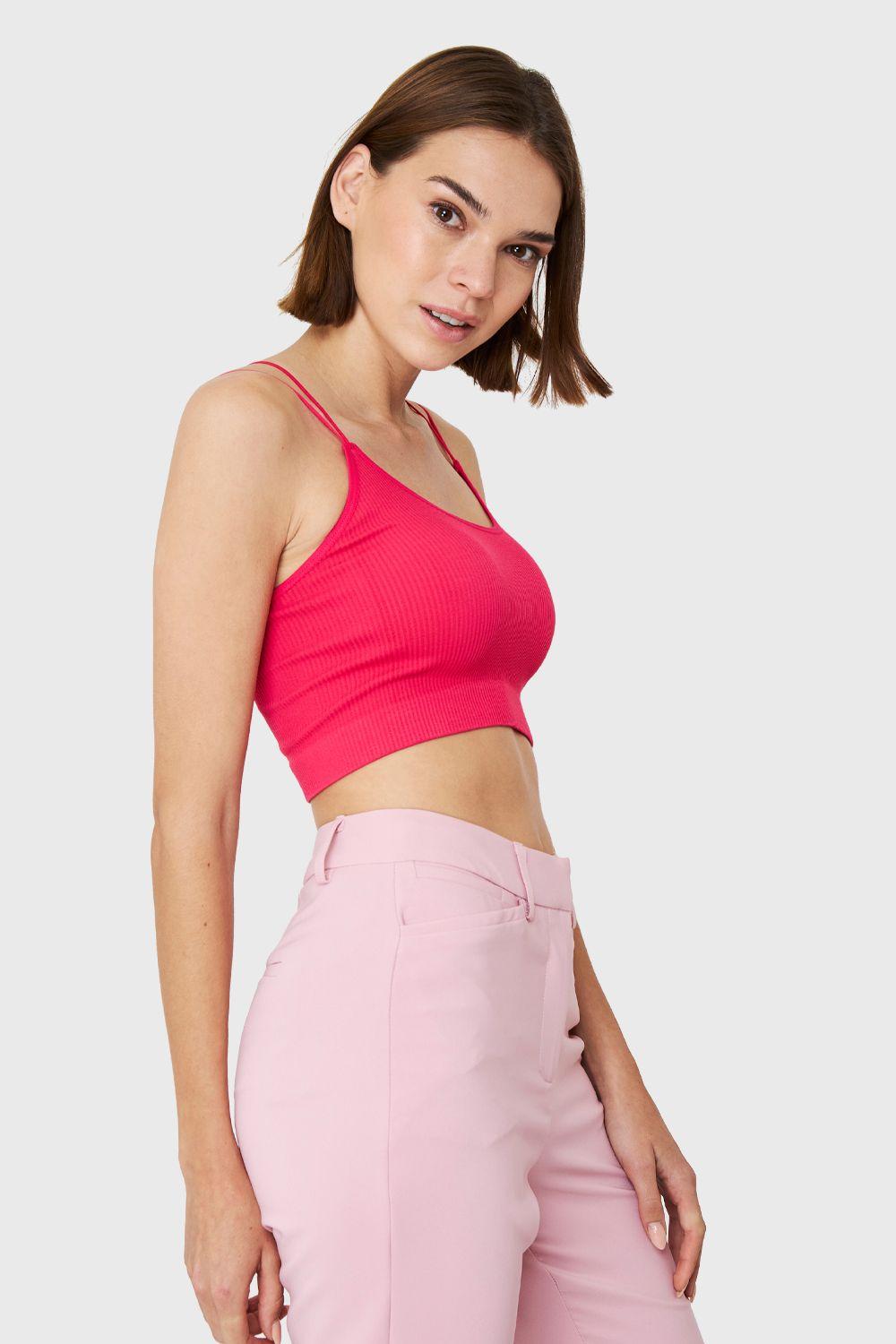 Peto Básico Acanalado Fucsia Nicopoly-2