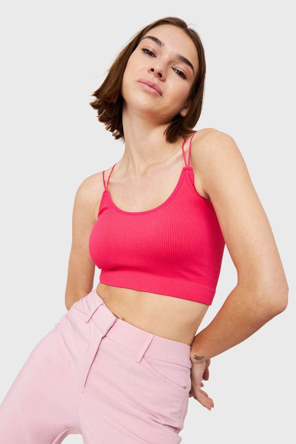 Peto Básico Acanalado Fucsia Nicopoly-4