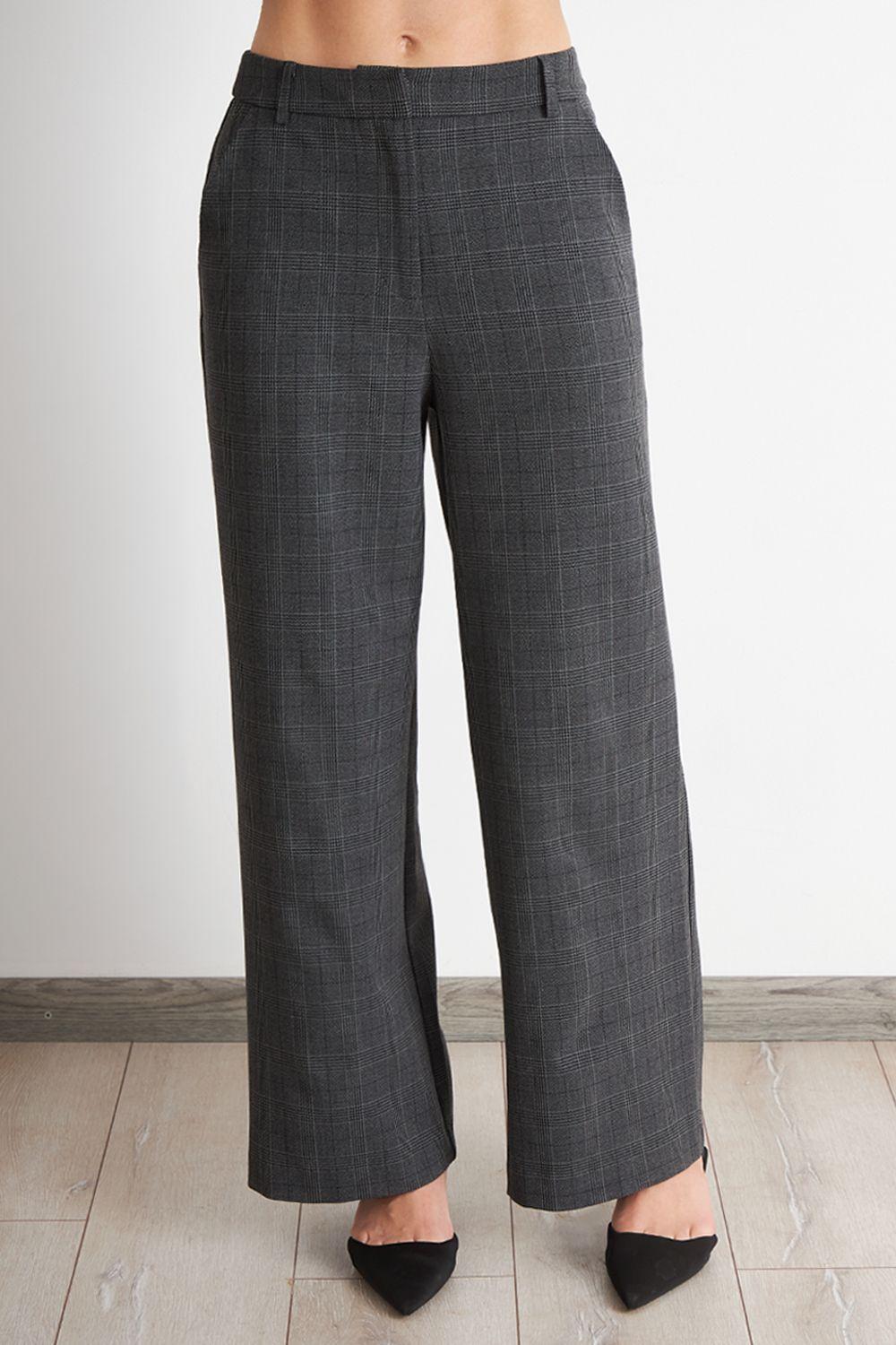 Pantalón Tartán Gris Nicopoly-4