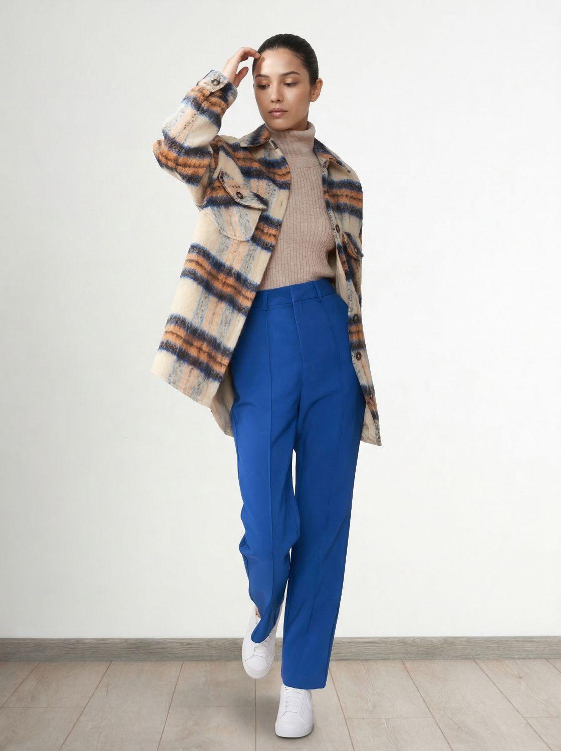 Chaqueta Leñadora Beige Nicopoly-1