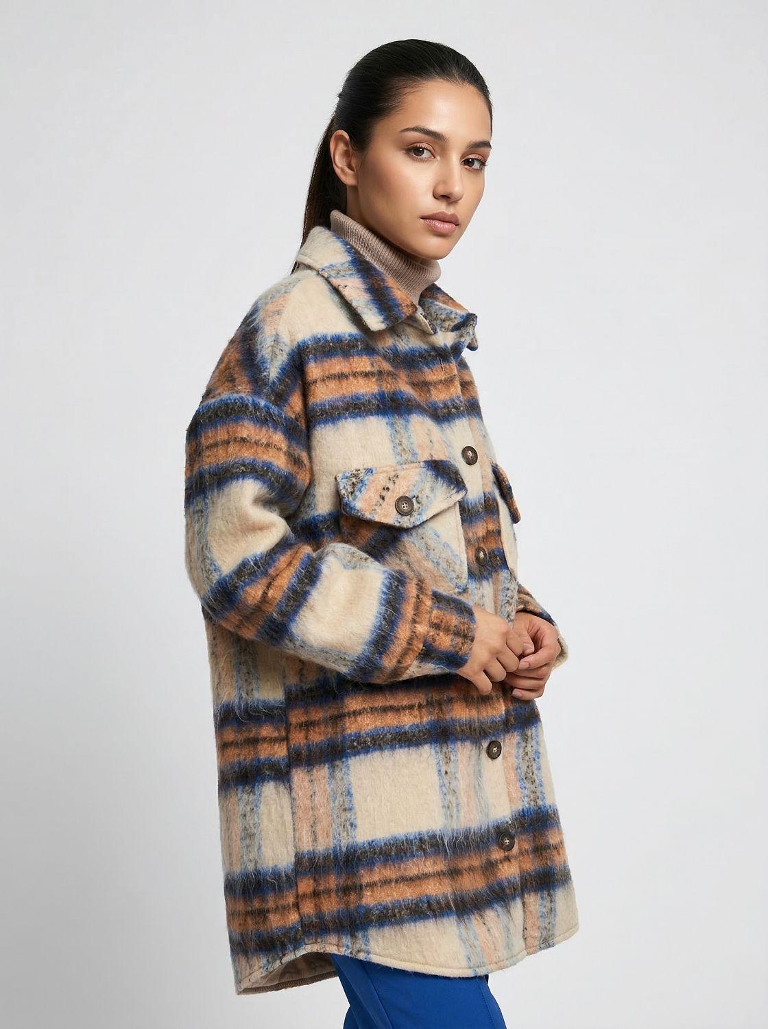 Chaqueta Leñadora Beige Nicopoly-2