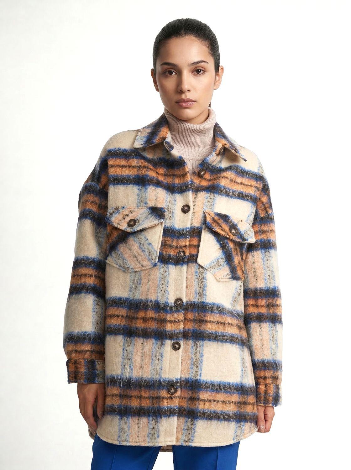 Chaqueta Leñadora Beige Nicopoly-4