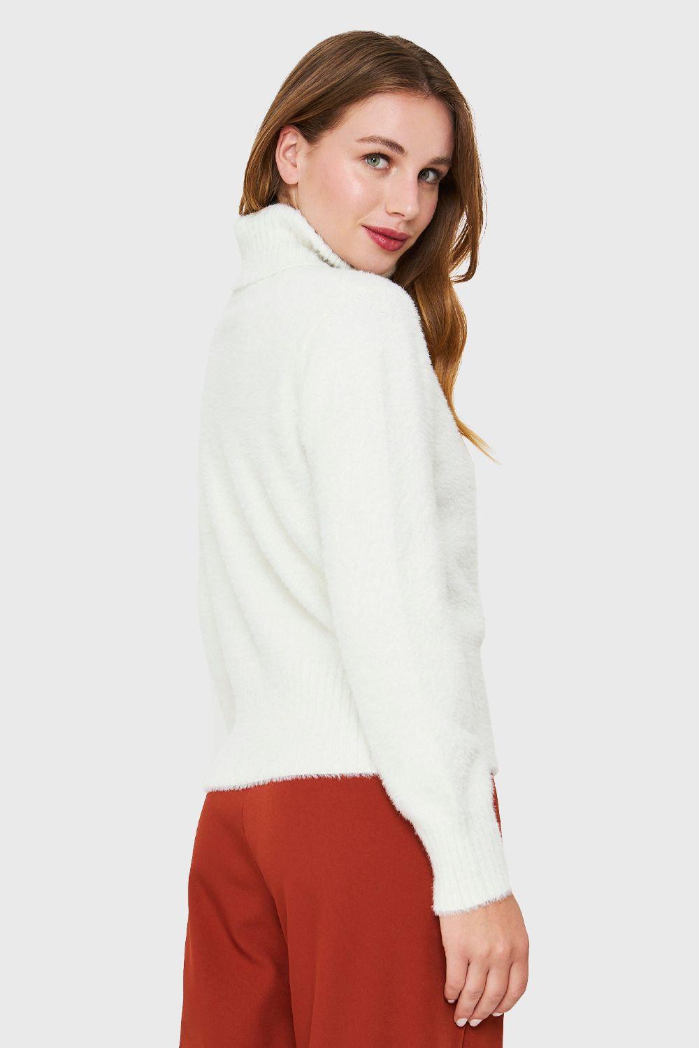 Sweater Beatle Brillos Blanco Nicopoly-3