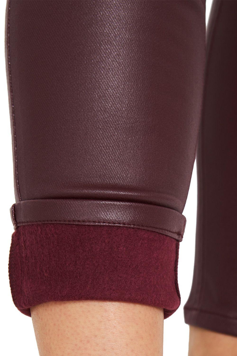 Pantalón Interior Felpa Burdeo Nicopoly-4