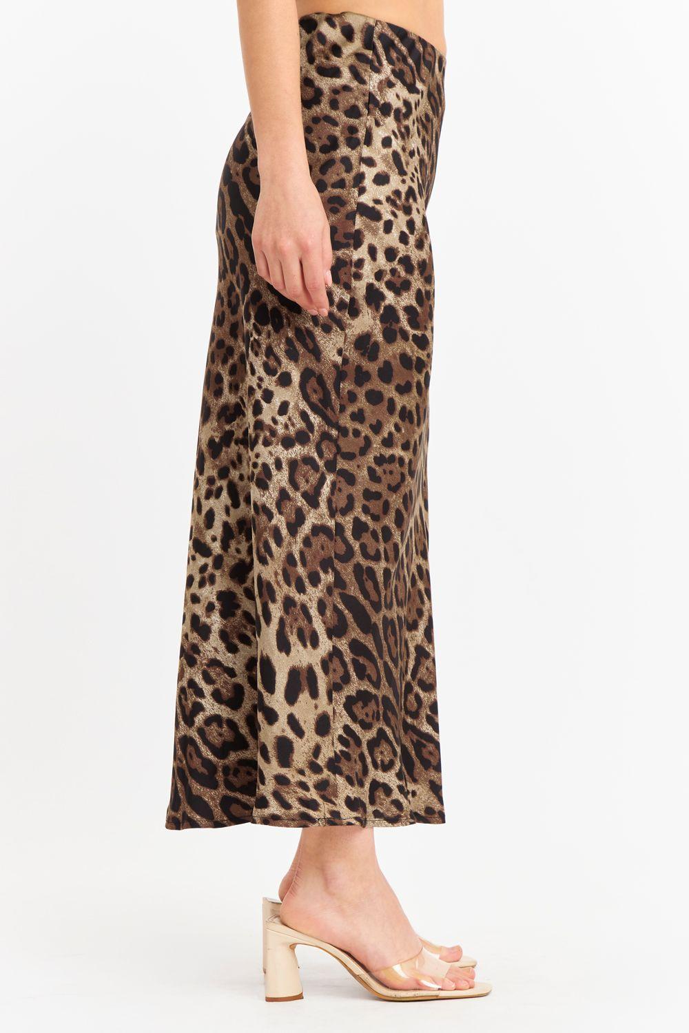 Falda Larga Animal Print-2