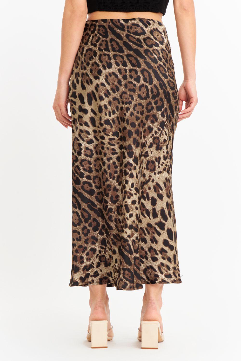 Falda Larga Animal Print-3