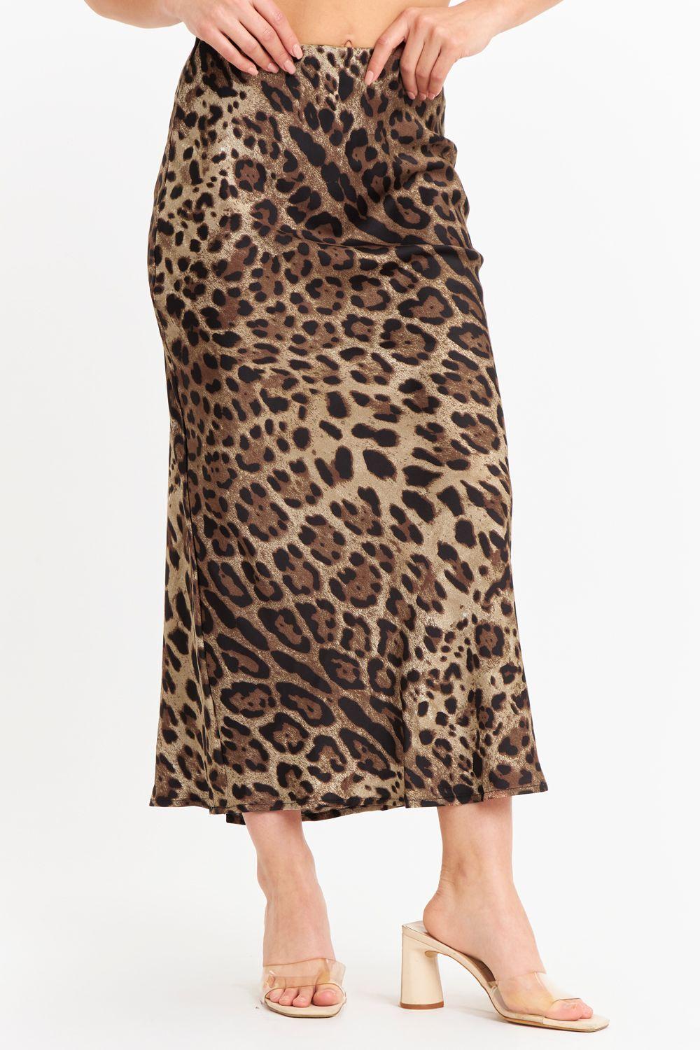 Falda Larga Animal Print-4