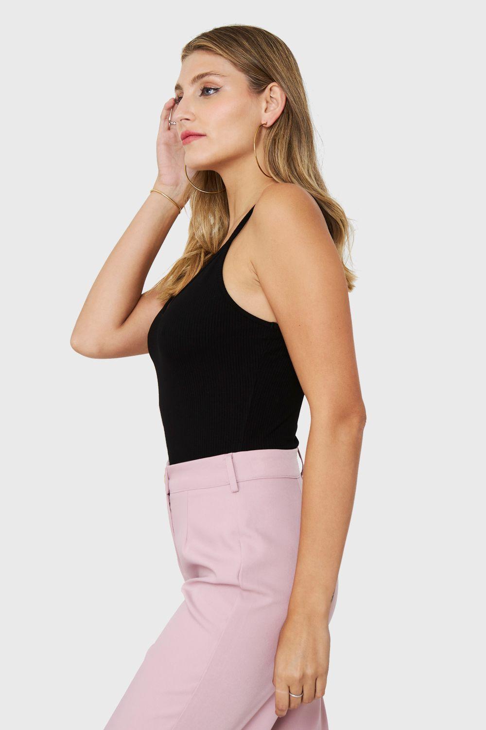 Body Pabilo Acanalado Negro Nicopoly-2