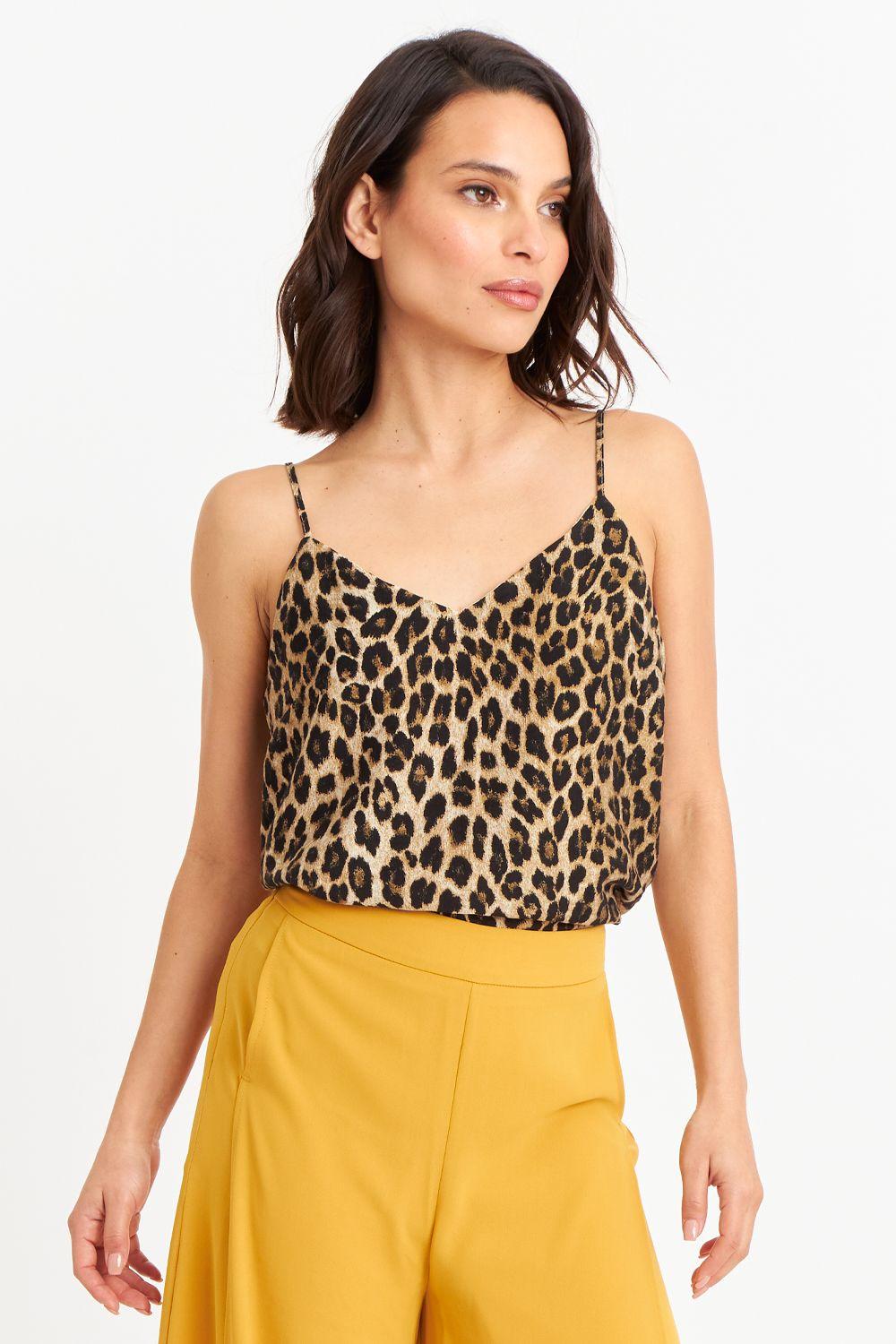 Top Pabilo Print Leopardo Café Nicopoly-0