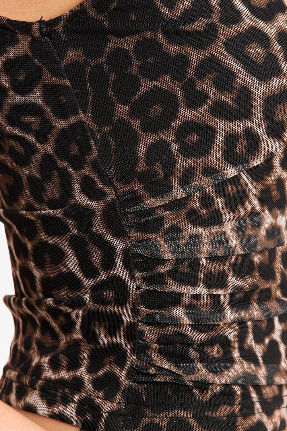 Polera sin Mangas Animal Print-5