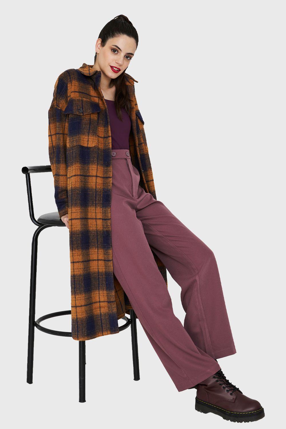 Sobrecamisa Leñadora Naranjo Nicopoly-1